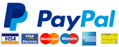 Carte di credito accettate con pagamento PayPal
